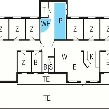 Nine-bedroom Holiday In Fano *